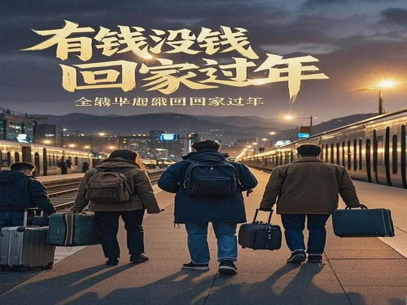 游子归乡，明天视频拜年：很高兴回到家乡，让我们一起为武汉而战